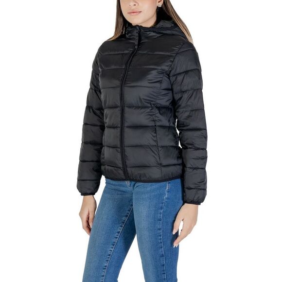 B.Young Black Nylon Jackets & Women's Coat - Picture 4 of 4